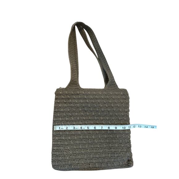 The Sak brown crochet retro classic shoulder bag - NWOT - Picture 6 of 6